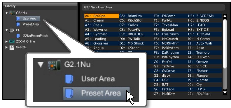 ZOOM EDIT SHARE - Browsing the patches - 1