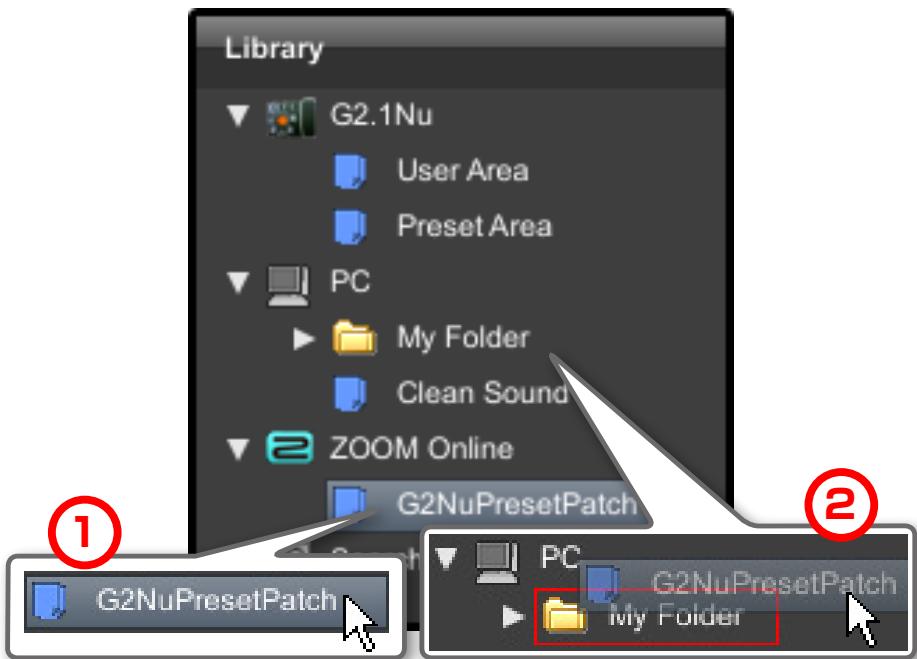 ZOOM EDIT SHARE - Copying the online patches from ZOOM Online - 1