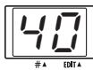 ZOOM FIRE-15 - To change the tuner reference pitch, press one of the [] / [] keys. - 1