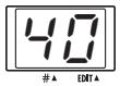 ZOOM FIRE-30 - To change the tuner reference pitch, press one of the [] / [] keys. - 1