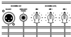 ZOOM FIRE-36M - RECORDING OUT [UNBALANCE/PHONES] jack - 1
