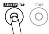 ZOOM G1N - Select the store/copy target bank and patch number - 4