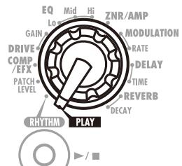 ZOOM G1N - Set the G1N/G1XN to play mode - 2