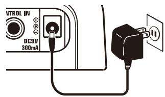 ZOOM G1N - When using the unit with an AC adapter - 2