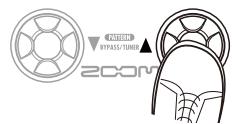 ZOOM G1N - Return to play mode - 1