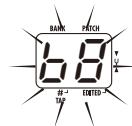 ZOOM G1N - Select the store/copy target bank and patch number - 5