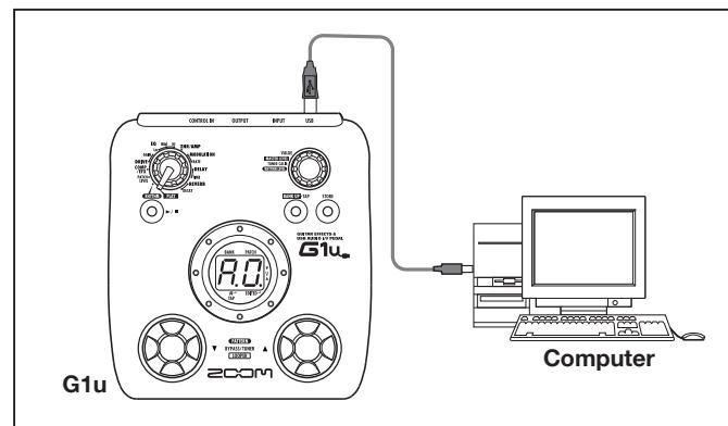 ZOOM G1U - Startup - 1