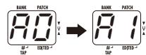 ZOOM G1U - Select a patch - 2