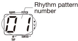 ZOOM G1U - Select rhythm mode - 3