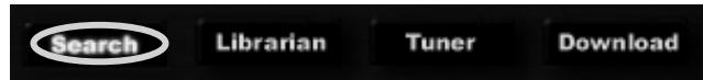ZOOM G1U - Use the search function to find a patch and rhythm pattern - 1