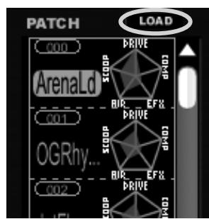 ZOOM G1U - Select a patch - 1