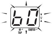 ZOOM G1X - Select the store/copy target bank - 1