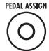 ZOOM G1X - [PEDAL ASSIGN] key operation - 1