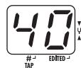 ZOOM G1X - Adjusting the reference pitch of the tuner - 1