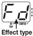 ZOOM G1X - Select the effect module/ parameter - 3