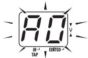 ZOOM G1X - In play mode or edit mode, press the [STORE] key. - 1
