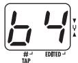 ZOOM G1X - Press the [STORE] key once more - 1
