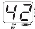 ZOOM G1X - Adjusting the reference pitch of the tuner - 2