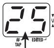 ZOOM G1X - Select the effect module/ parameter - 4