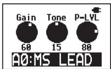 ZOOM G2NU - Return to play mode - 2
