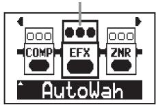 ZOOM G2NU - Turn a module ON/OFF - 2