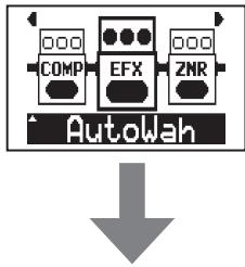 ZOOM G2NU - Select a module to edit - 2