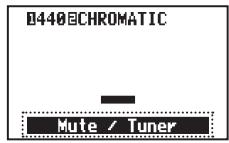 ZOOM G2NU - Set the unit to bypass/mute - 3