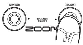 ZOOM G2NU - Overdub a phrase - 1