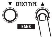 ZOOM G2NU - Change the effect type - 1