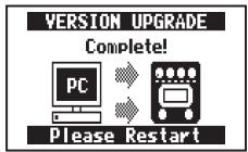 ZOOM G2NU - Upgrading the Firmware Version - 4