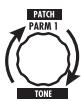 ZOOM G9.2TT - Use parameter knob 1 to adjust the level of the signal sent from the G9.2tt to the external effect (send level). - 1