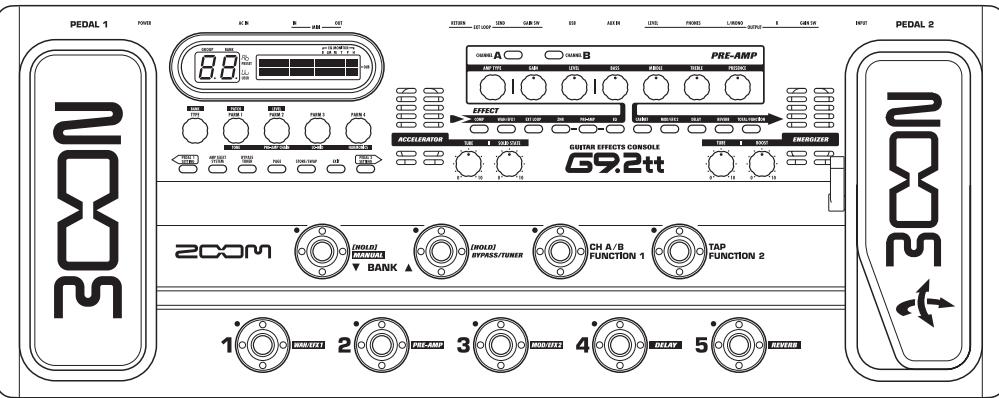 ZOOM G9.2TT - Operation Manual - 1
