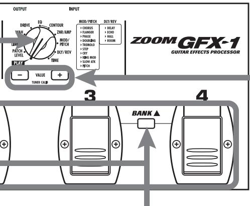 ZOOM GFX-1 - To adjust the master volume - 3