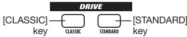 ZOOM GFX-3 - If required, use the three selectors to choose the DRIVE, MOD, and REV/DLY module effect type. - 2