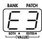 ZOOM GFX-707 - Use the TYPE (BANK) / keys and / foot switches to select the store target (copy target). - 2