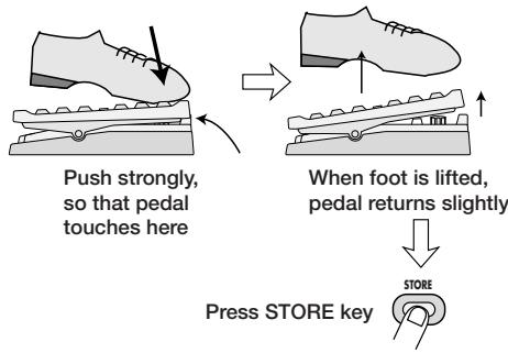 ZOOM GFX-707 - Adjusting the Expression Pedal - 4