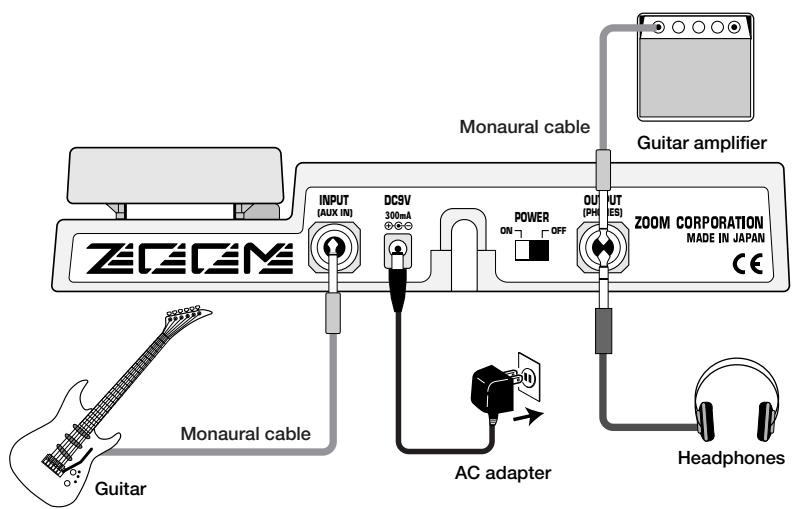 ZOOM GFX-707 - Inserting the Batteries - 4