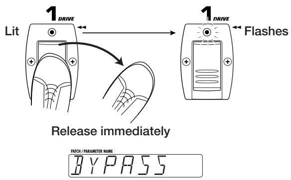 ZOOM GFX-8 - Using the Bypass (Mute)/Tuner Function - 1