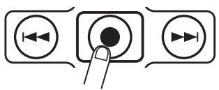 ZOOM H2 - Set the H2 to the recording standby condition and adjust the recording level. - 1