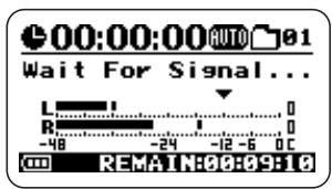 ZOOM H2 - Use the auto record function. - 1
