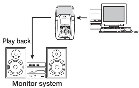 ZOOM H2 - Use as audio interface ( p. 73) - 2