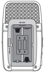 ZOOM H2 - Open the battery compartment cover. - 2