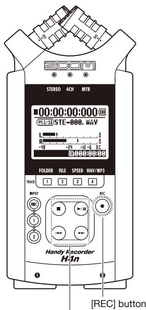 ZOOM H4NEXT - 4-2 How to use the [REC] and locator buttons - 1