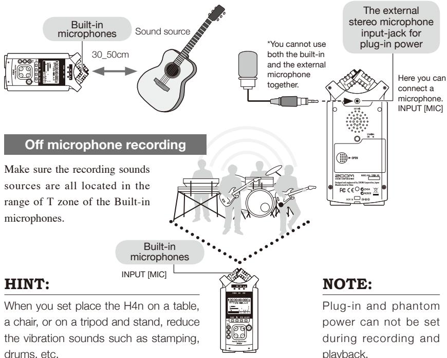 ZOOM H4NEXT - Close microphone recording - 1