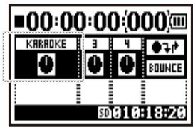 ZOOM H4NEXT - Select TRACK MENU icon and press. - 1
