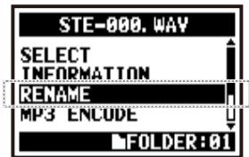 ZOOM H4NEXT - SELECTING THE FILES...P.104 - 2