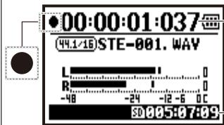 ZOOM H4NEXT - marks mean you can record without those settings. - 9