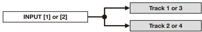 ZOOM H4NEXT - About INPUT SOURCE and TRACK - 2