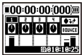 ZOOM H4NEXT - 1-06-2 Setting / Recording: Recording in MTR mode - 12
