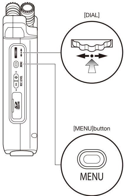 ZOOM H4NEXT - 4-6 How to use [DIAL] and [MENU] buttons - 1